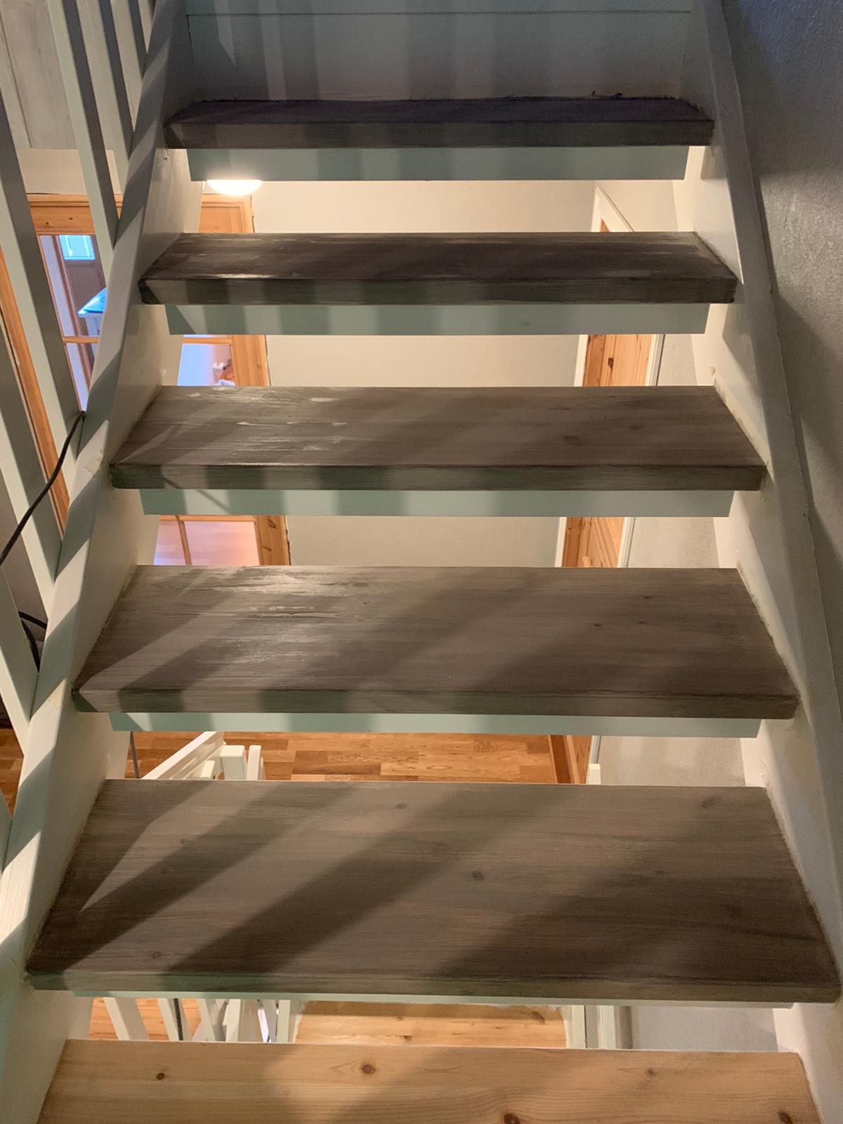 Ferdig trapp — hele toløpet sett under ett