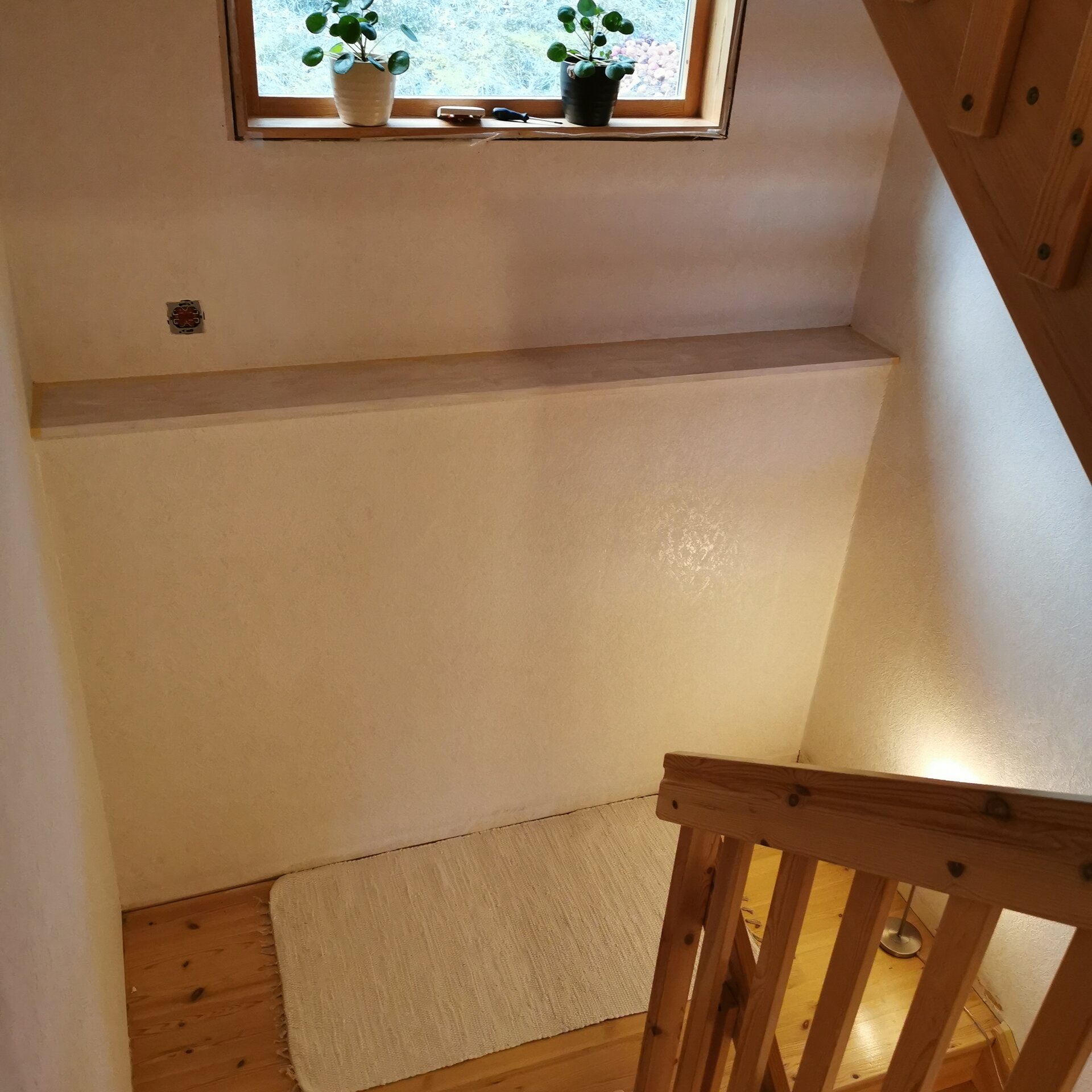 Trappa slik den så ut før vi satte i gang